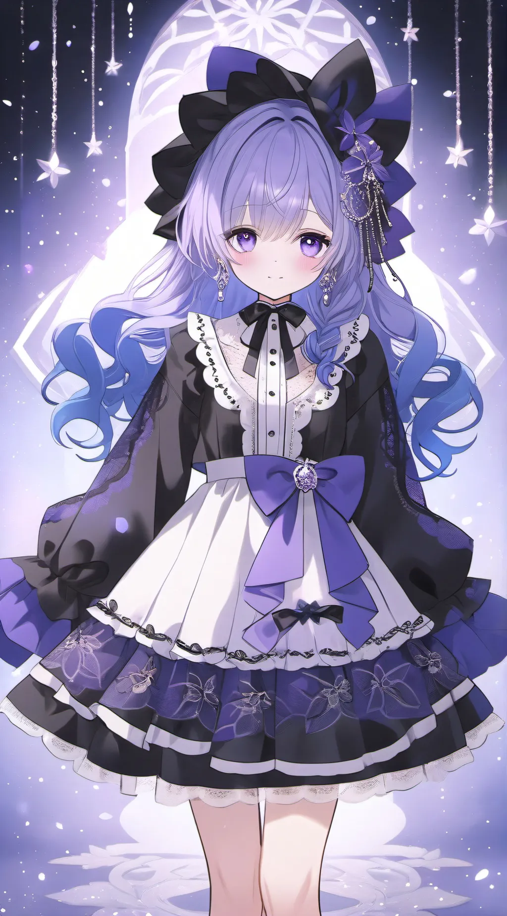ai character: Luna background