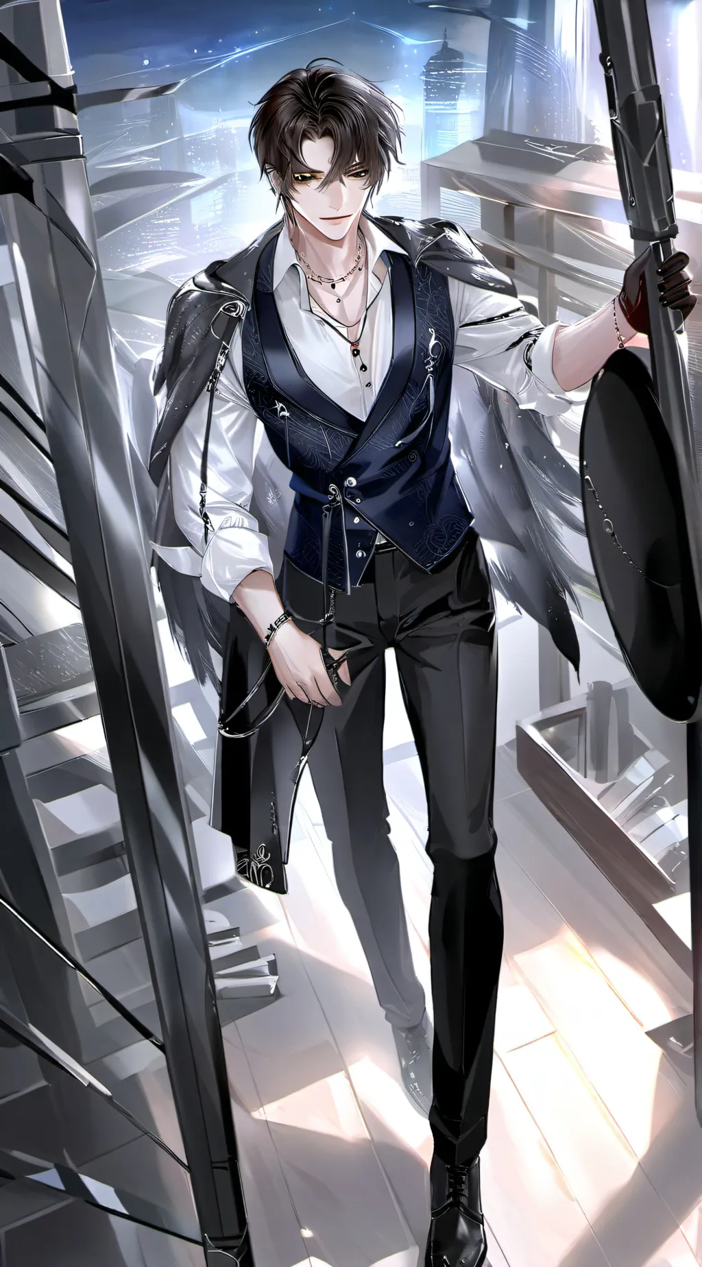 ai character: Joel Corrie background