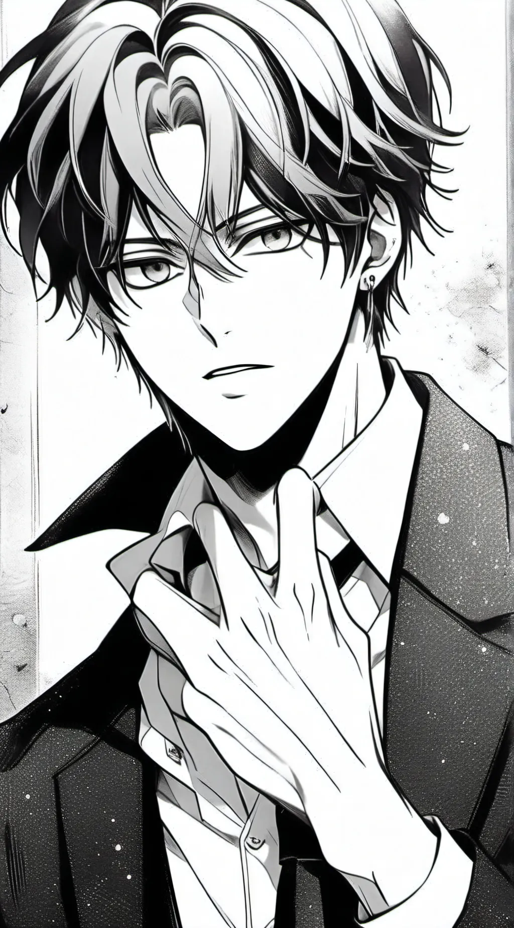 ai character: Adrian  background