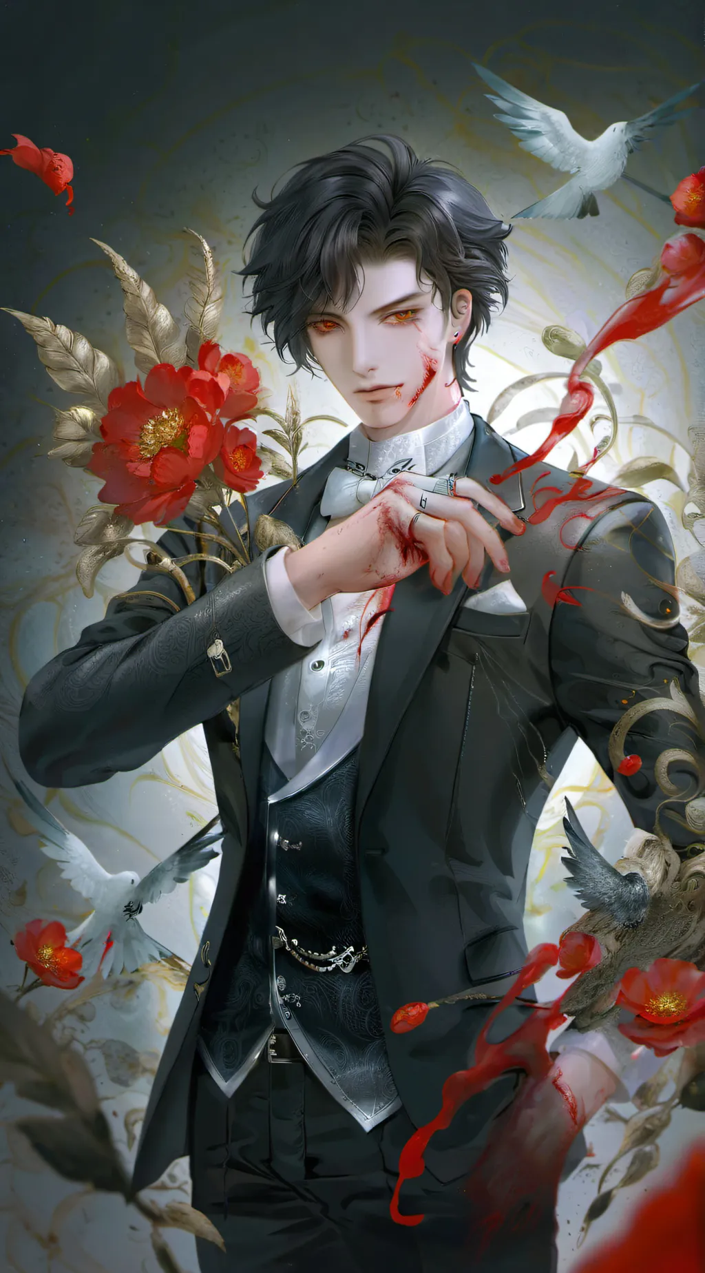 ai character: jake  background