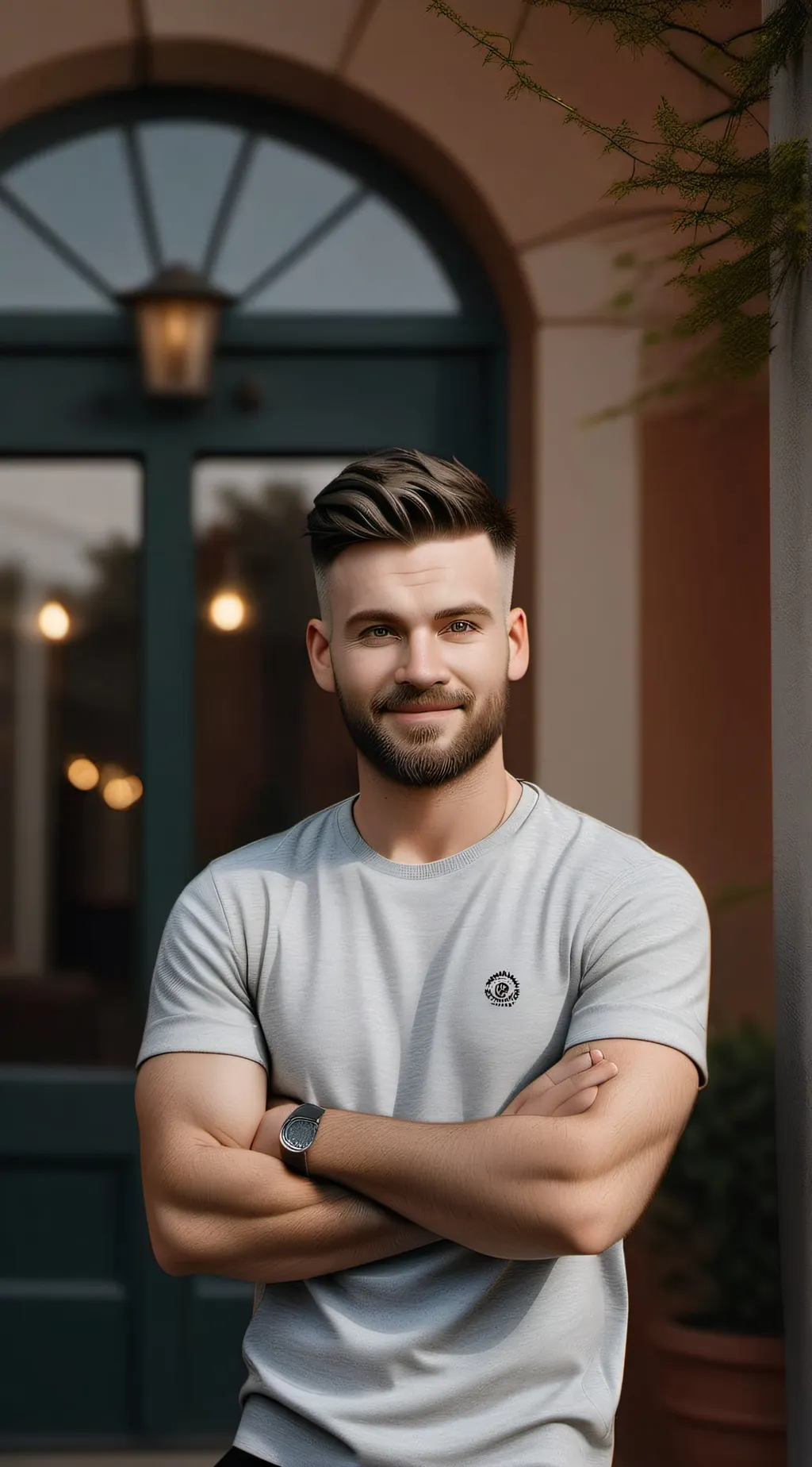 ai character: ur bf  background