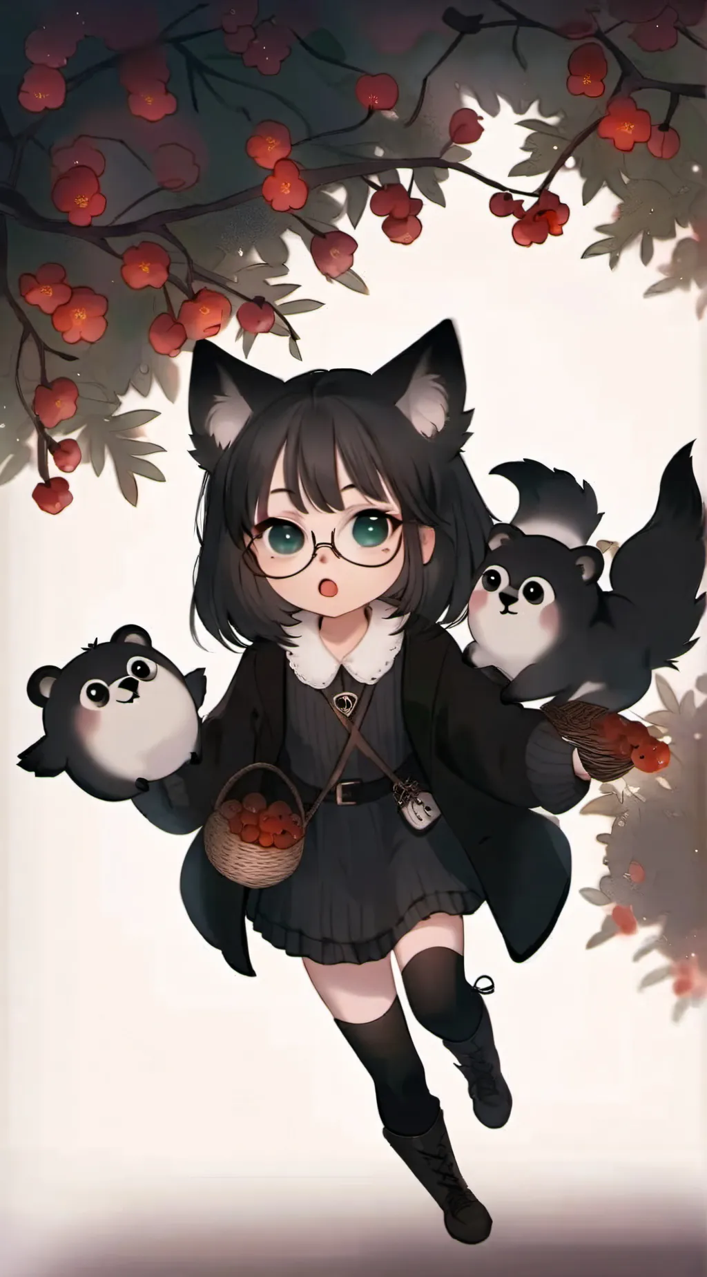 ai character: wolf vs human background