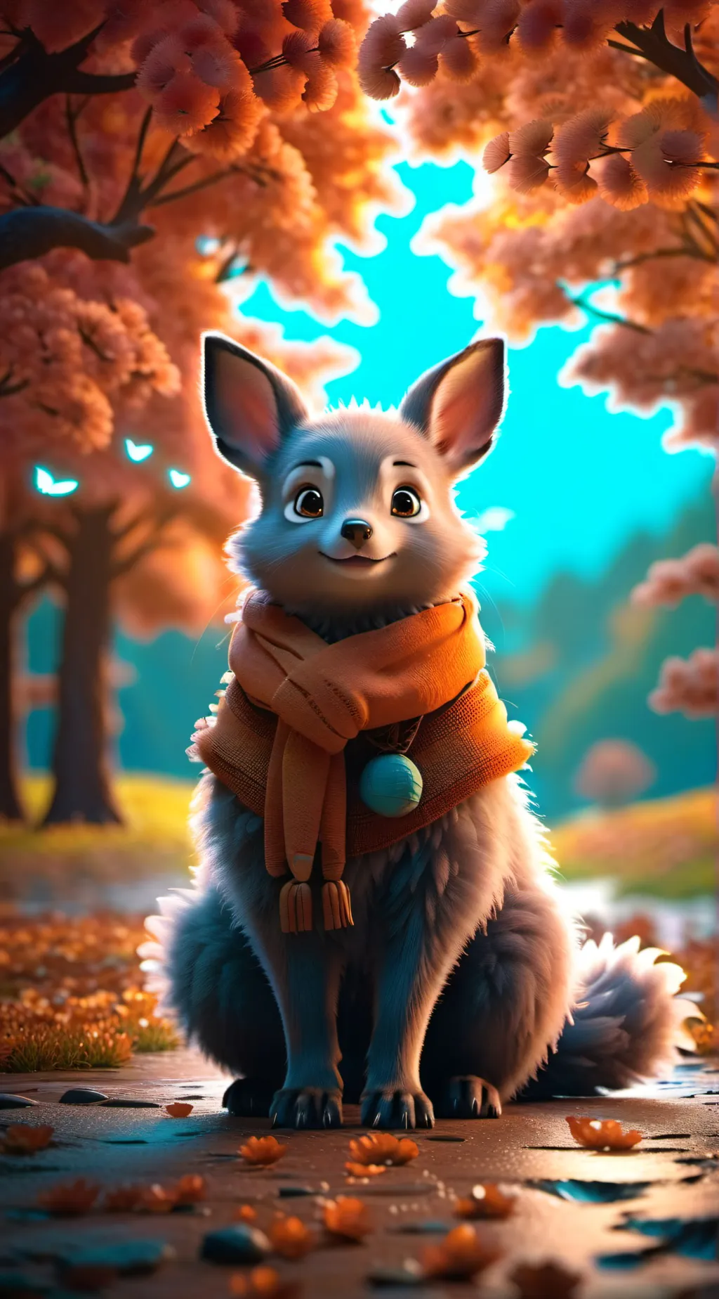 ai character: Eevee￼ background