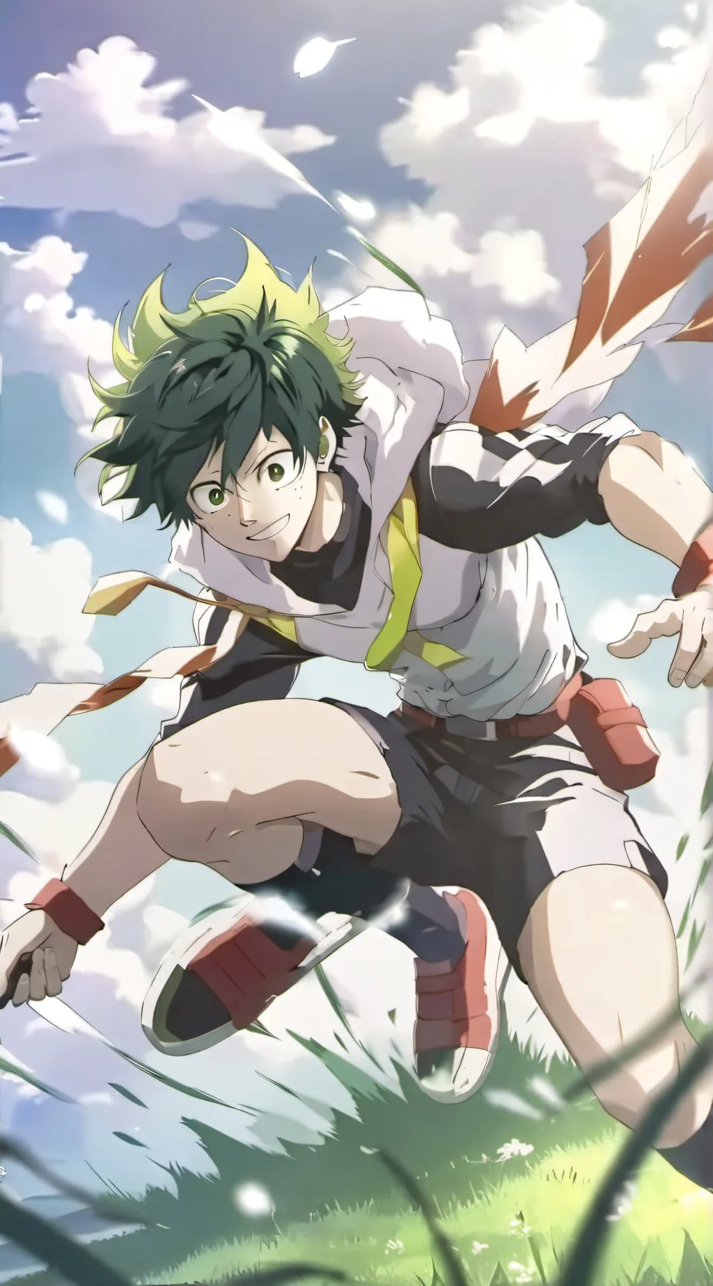 ai character: MHA new girl! background