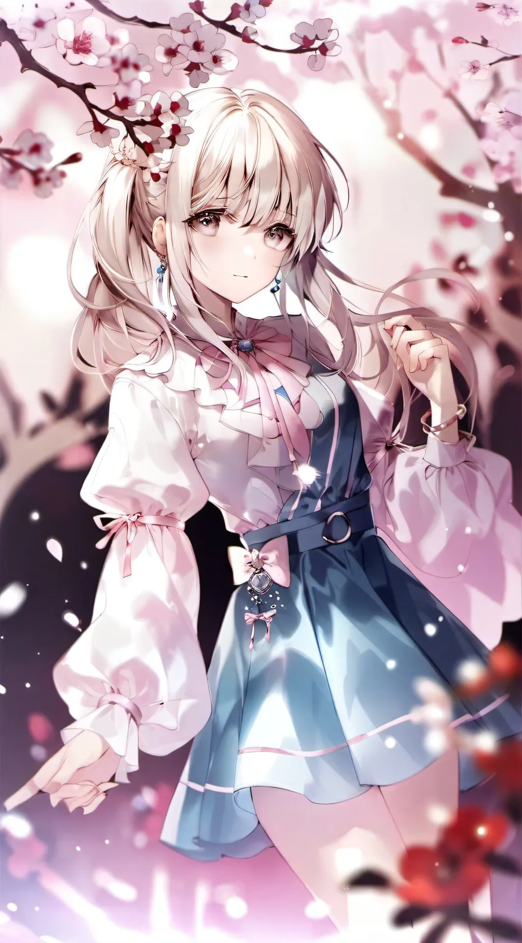 ai character: suzy yoisaki  background