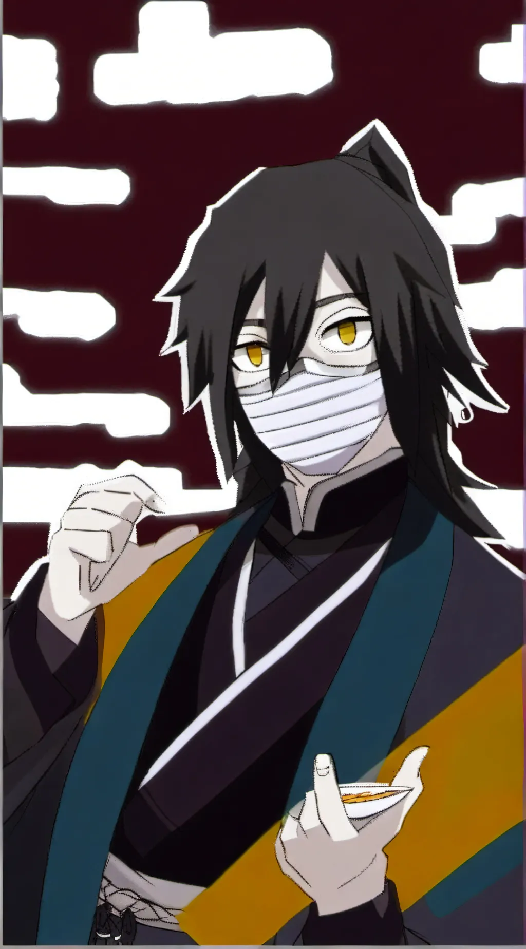 ai character: Obanai Iguro background