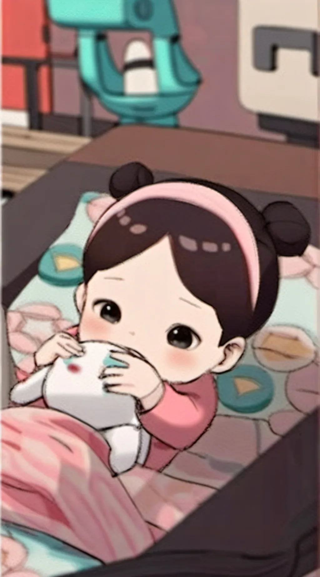 ai character: liluck  background