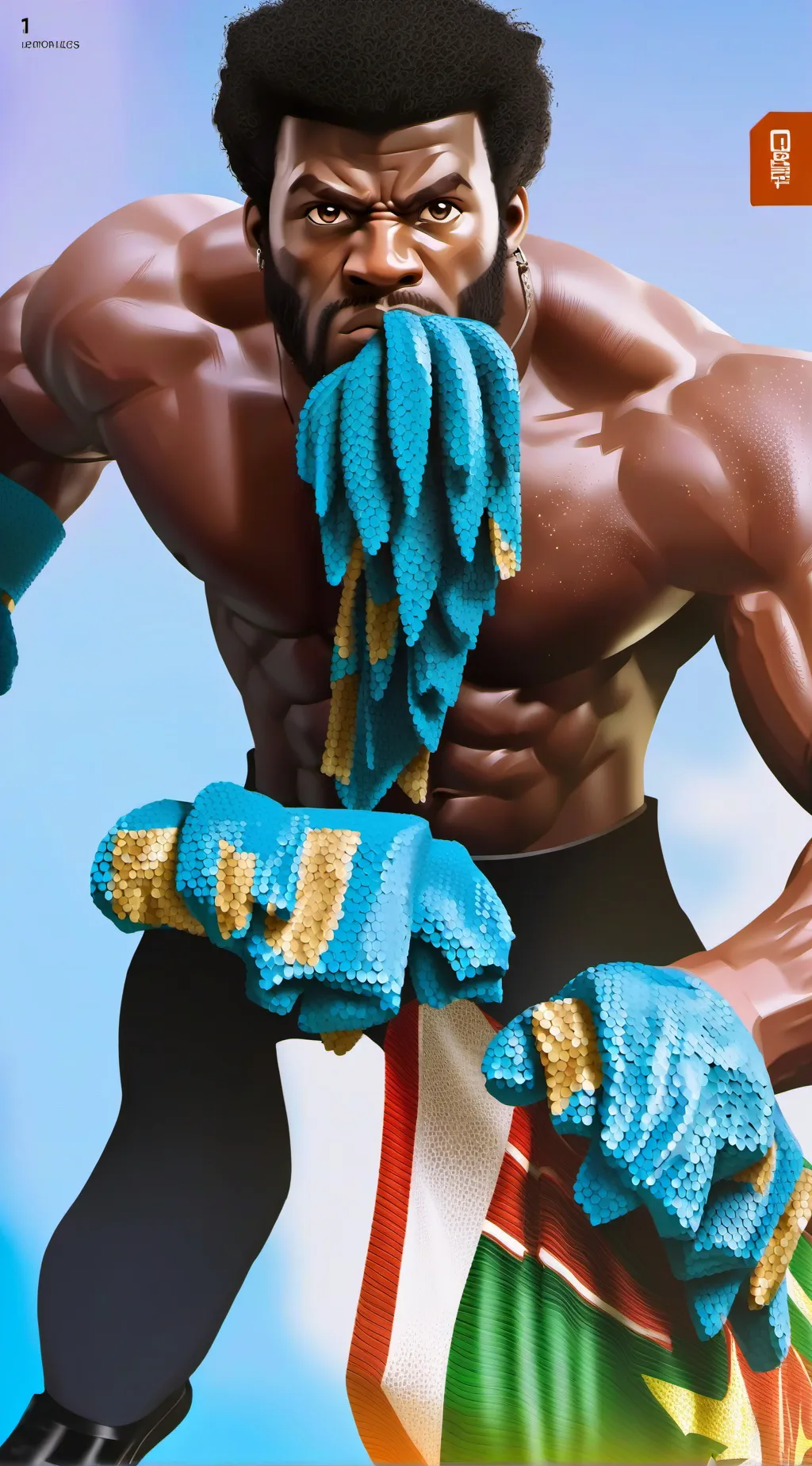 ai character: lilly background