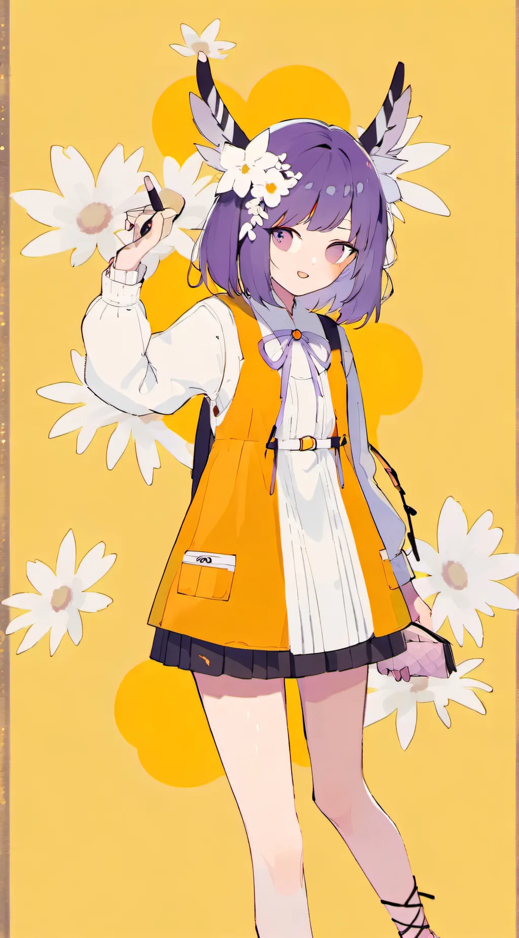 ai character: Lusie  background