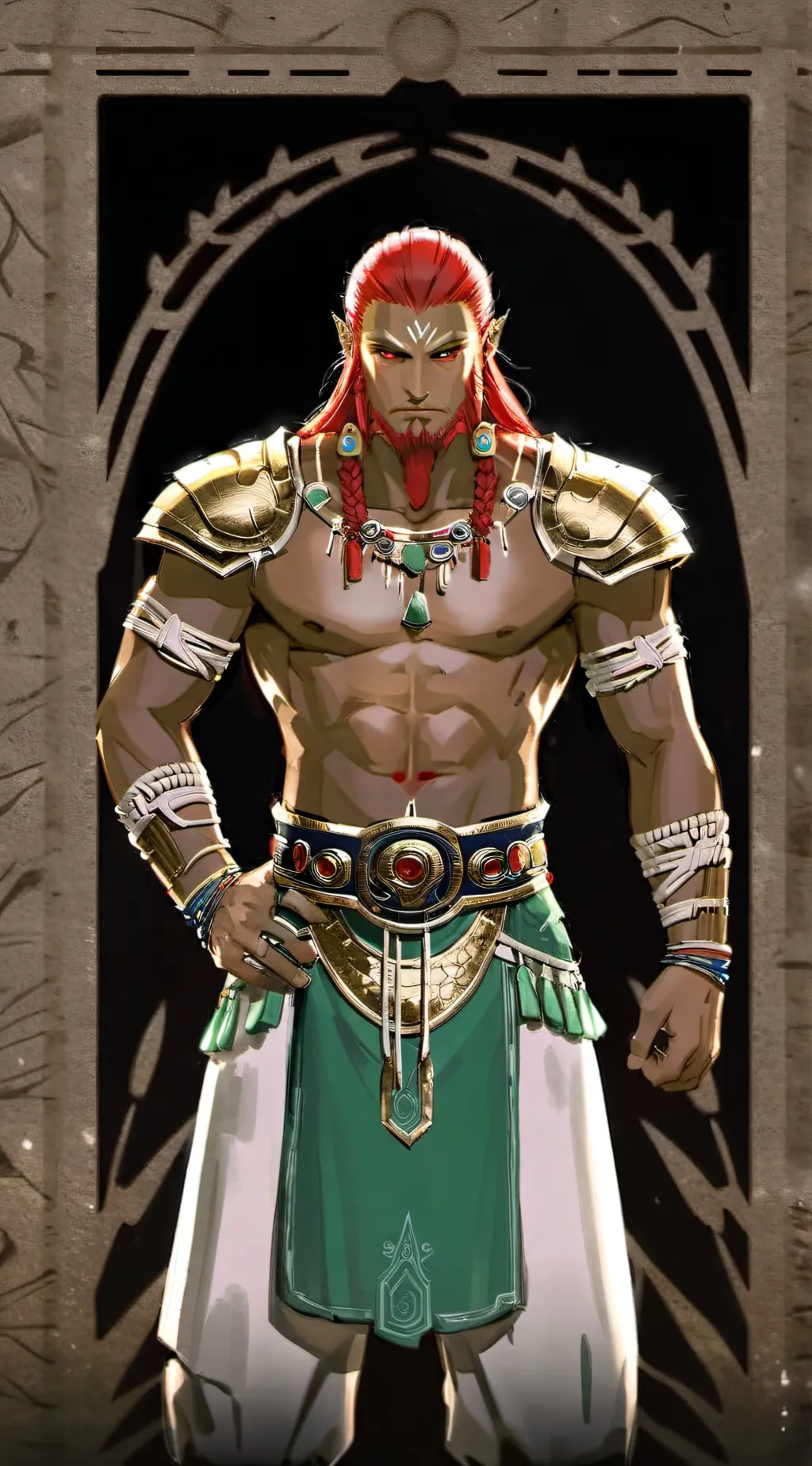 ai character: ganondorf  background