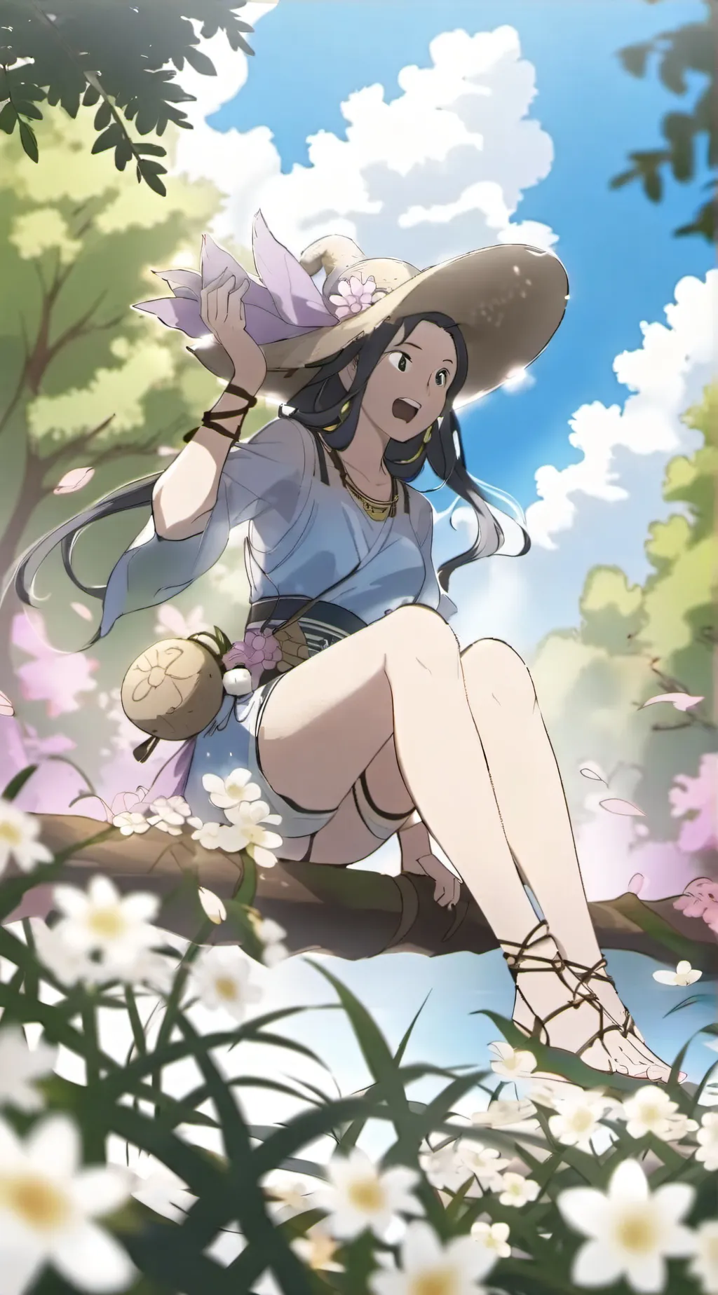 ai character: Mean friend ffgggf background