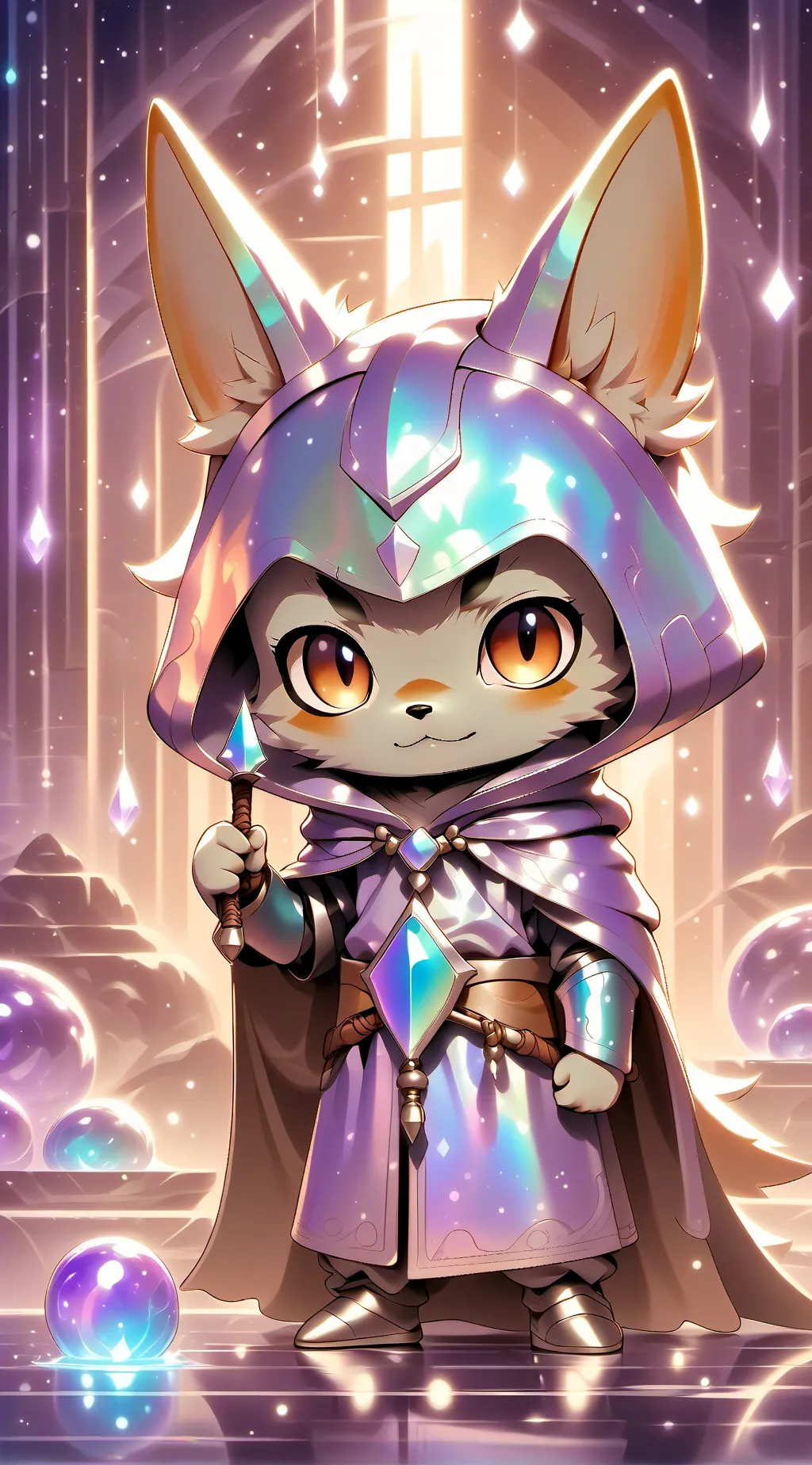 ai character: calcee background