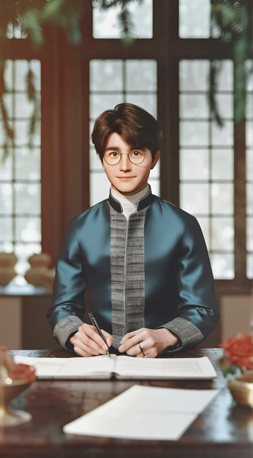ai character: Harry background