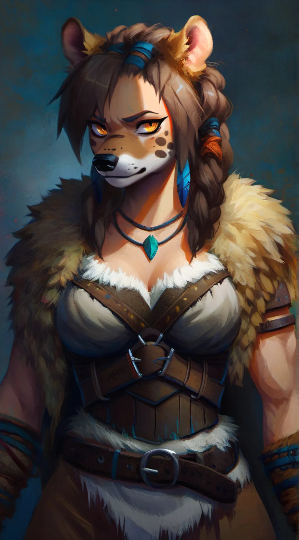 ai character: Yana  background