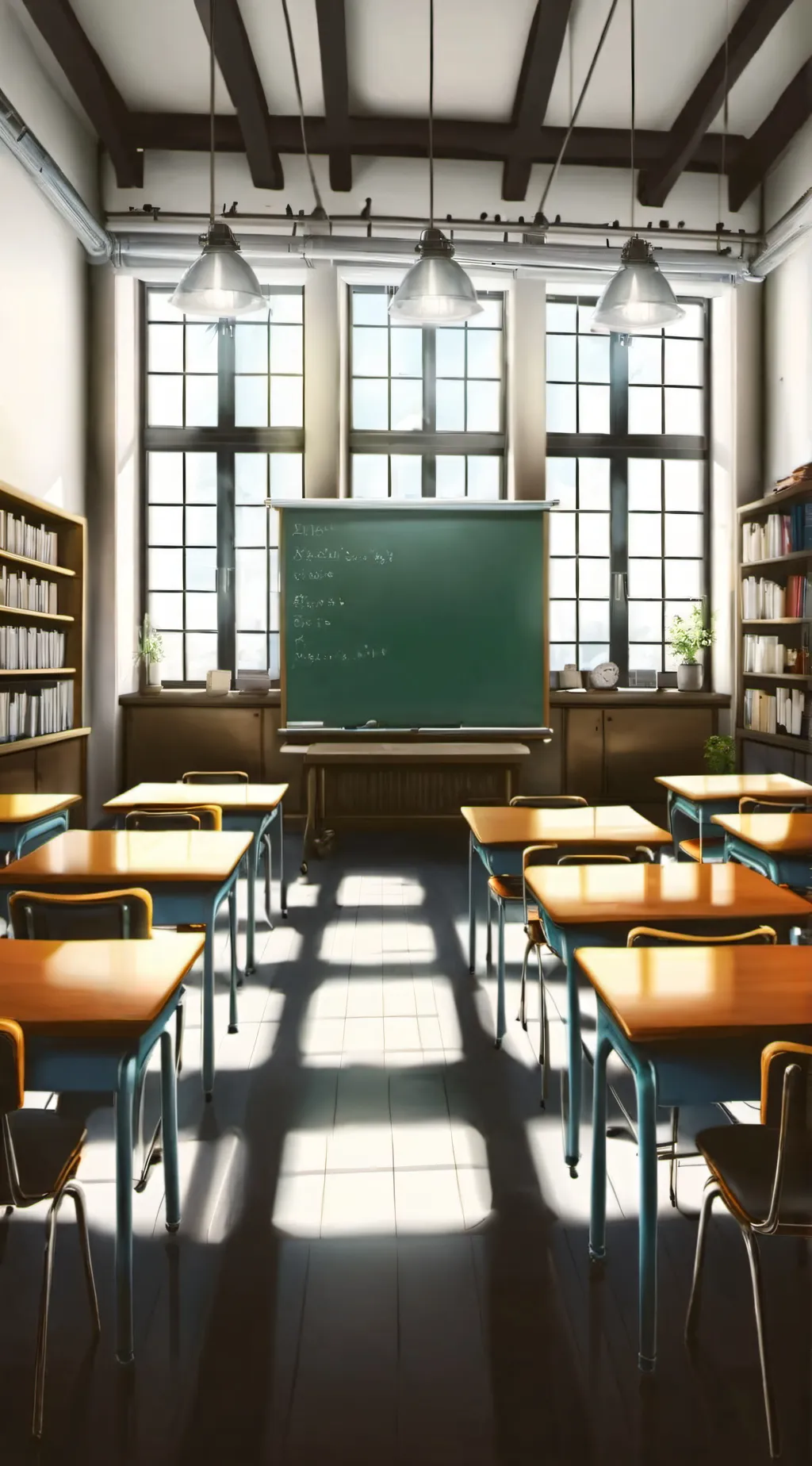 ai character: Lila is trapped background