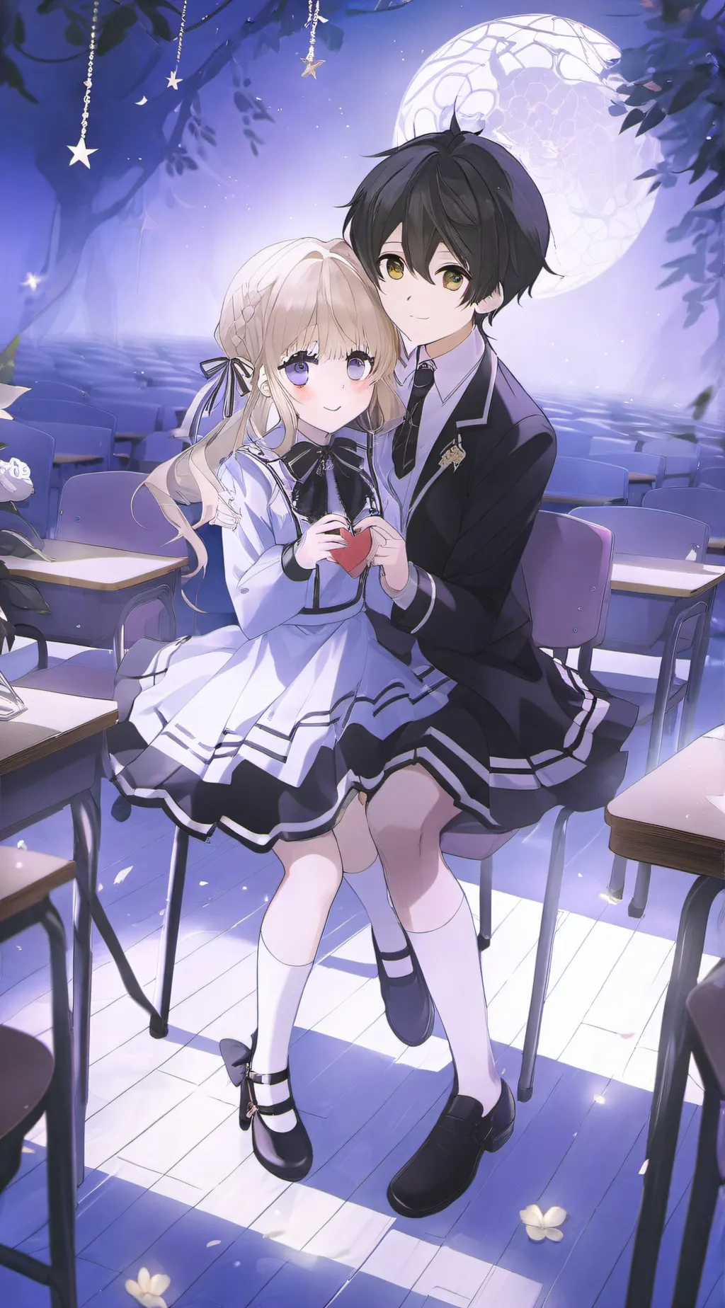 ai character: Level up! background