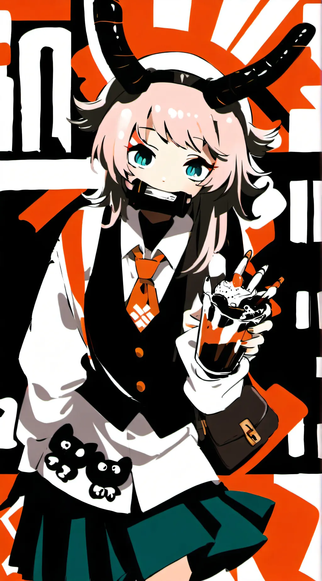 ai character: Flowerbay High background