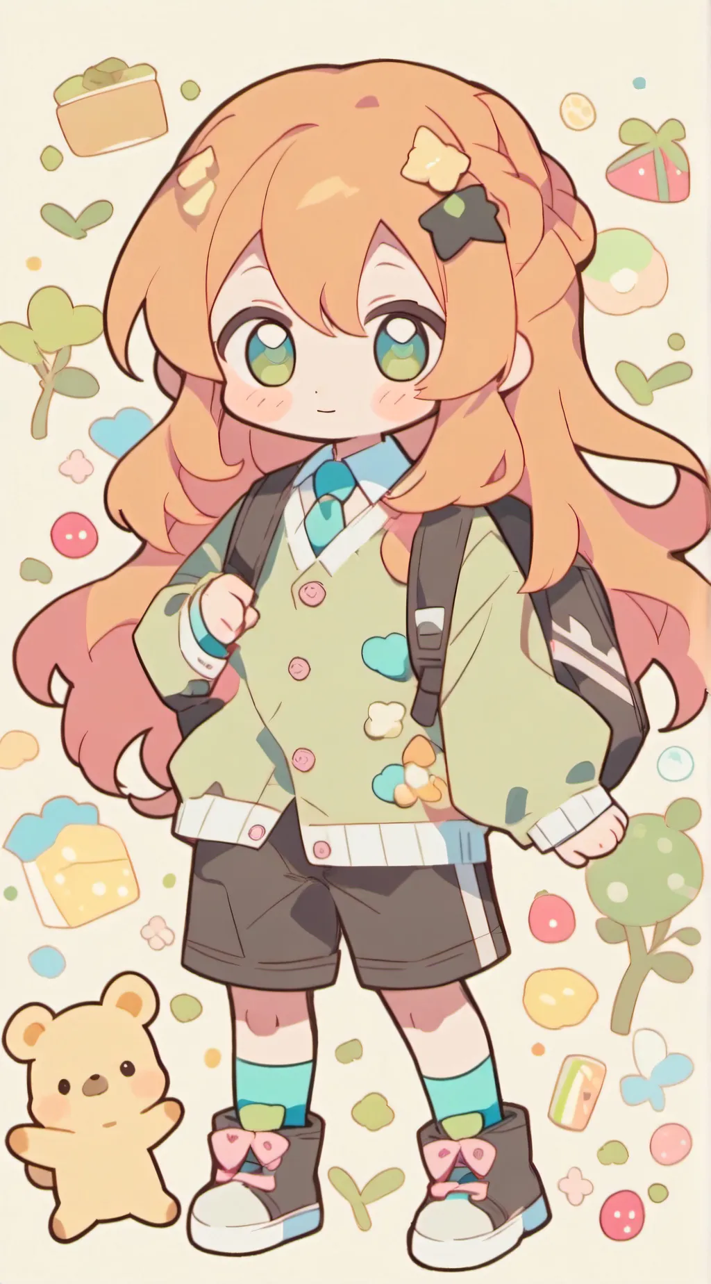 ai character: Elizabeth afton background