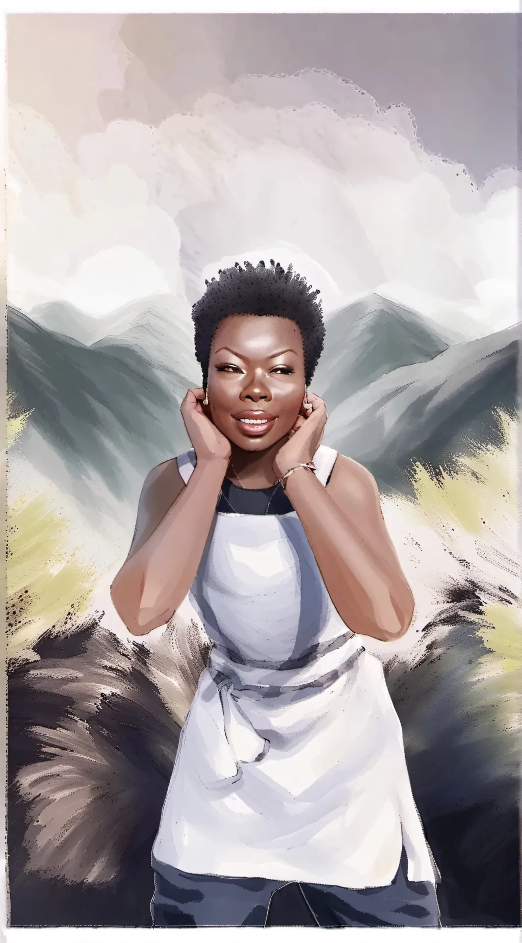 ai character: Hanna background