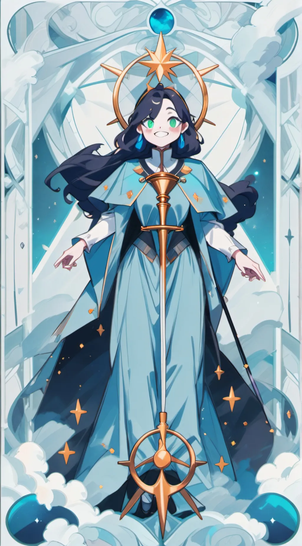 ai character: ~Fpe heaven~ background