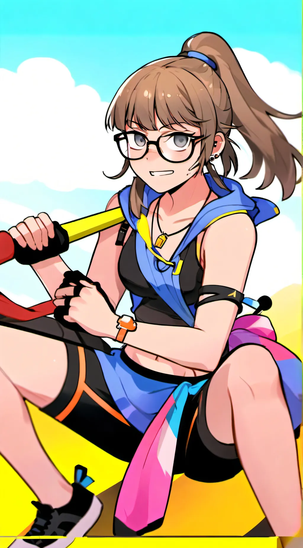 ai character: Emily  background