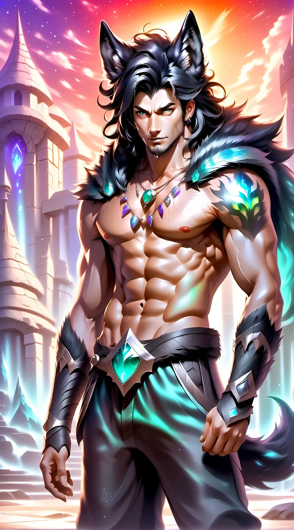 ai character: His Rut background