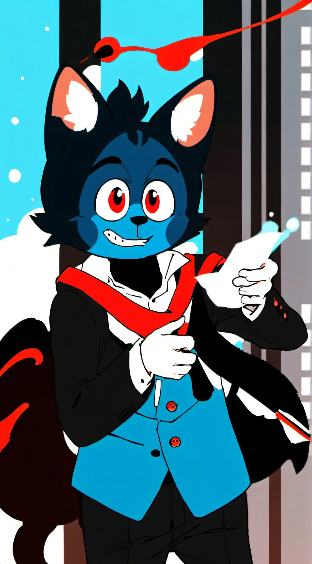 ai character: gumball watterson background