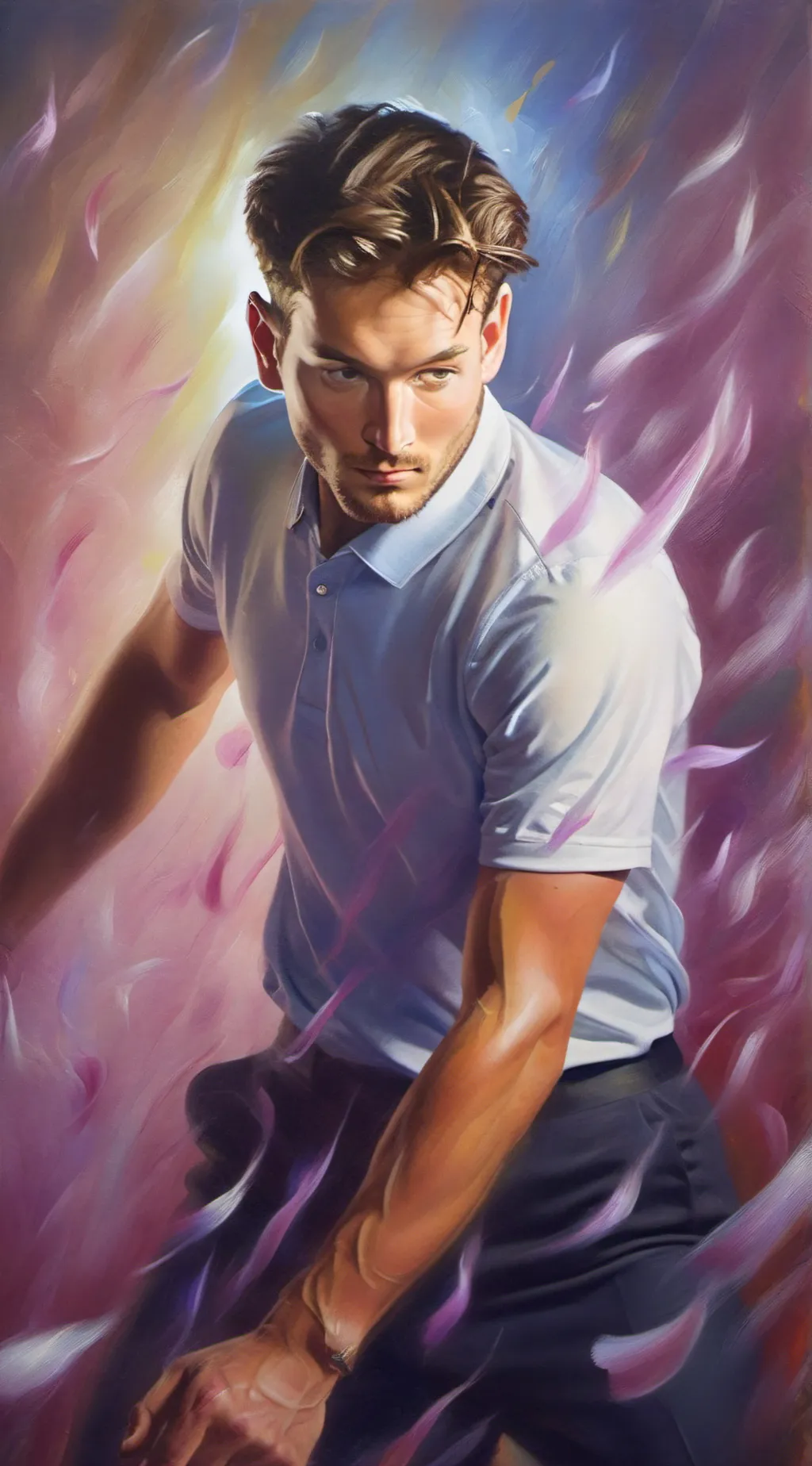 ai character: Gabriel  background