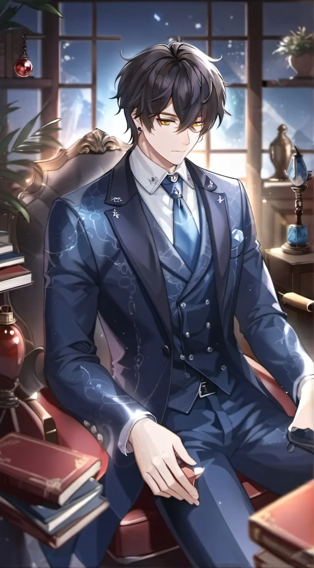 ai character: Dan Huan (AUAS) background