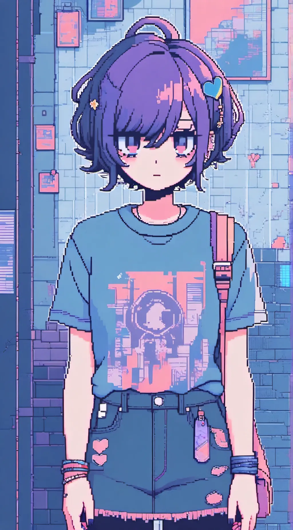 ai character: uzi background