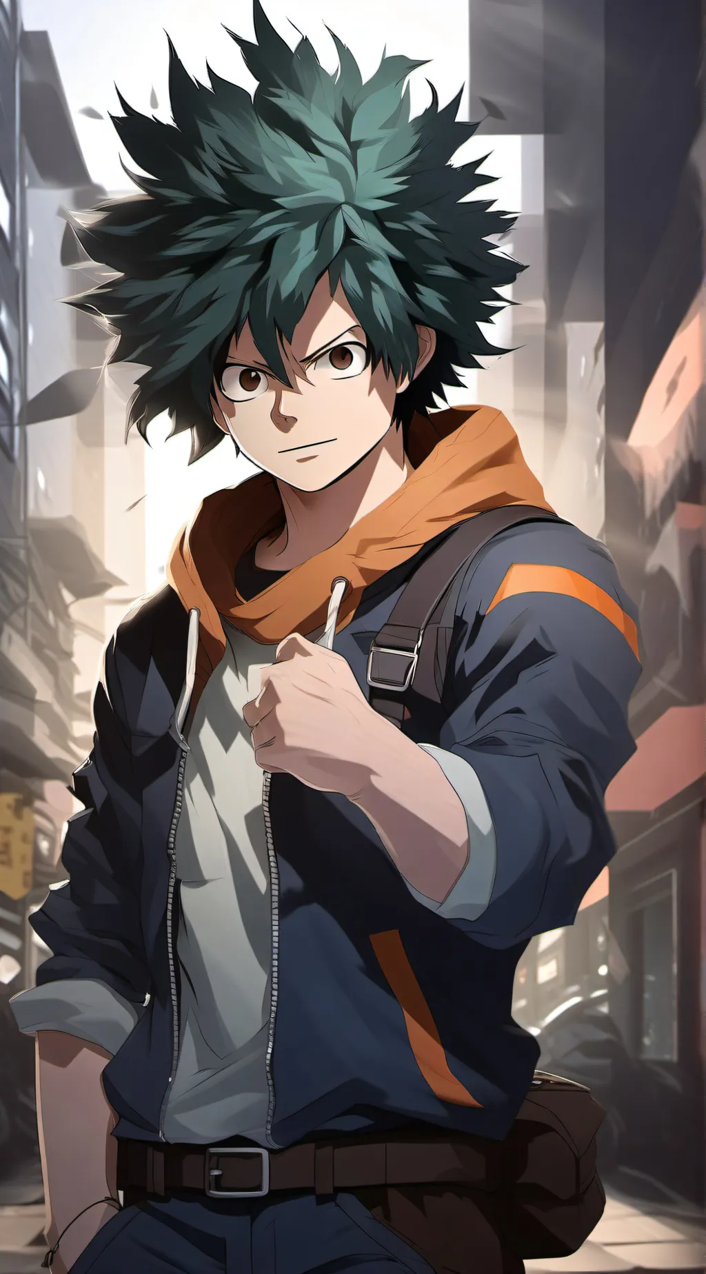 ai character: mha  background