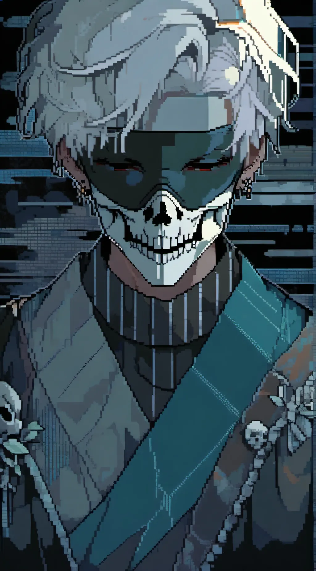 ai character: Simon Black background