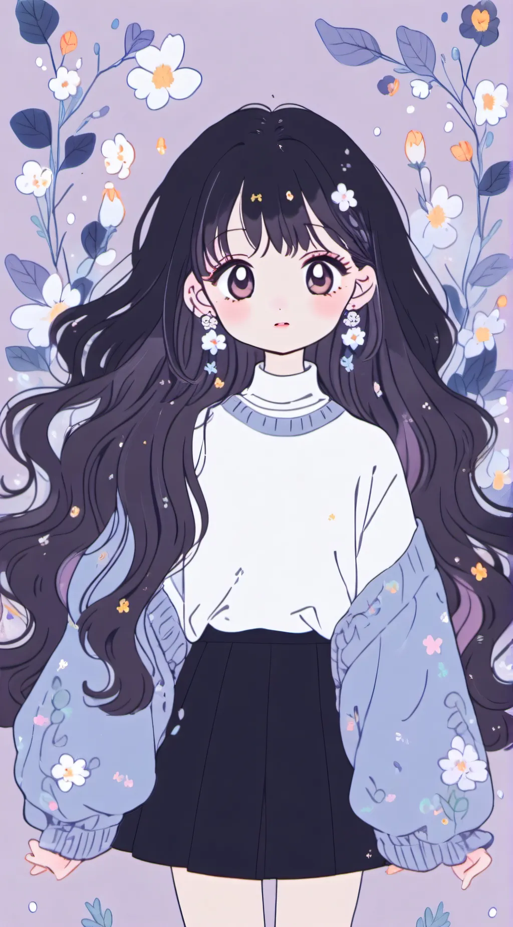 ai character: Hh mute background