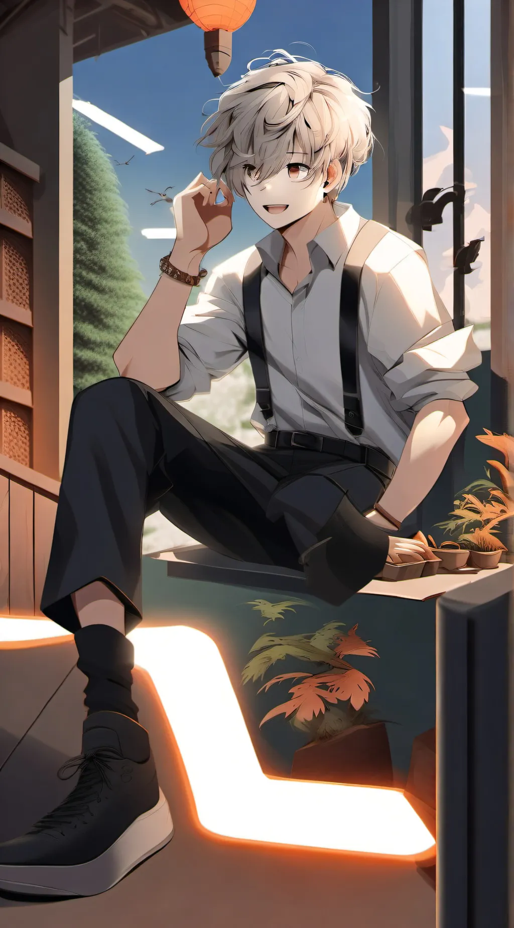 ai character: jake background