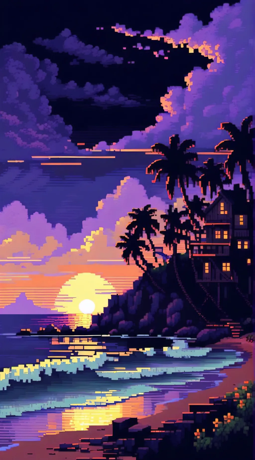 ai character: The final battle background