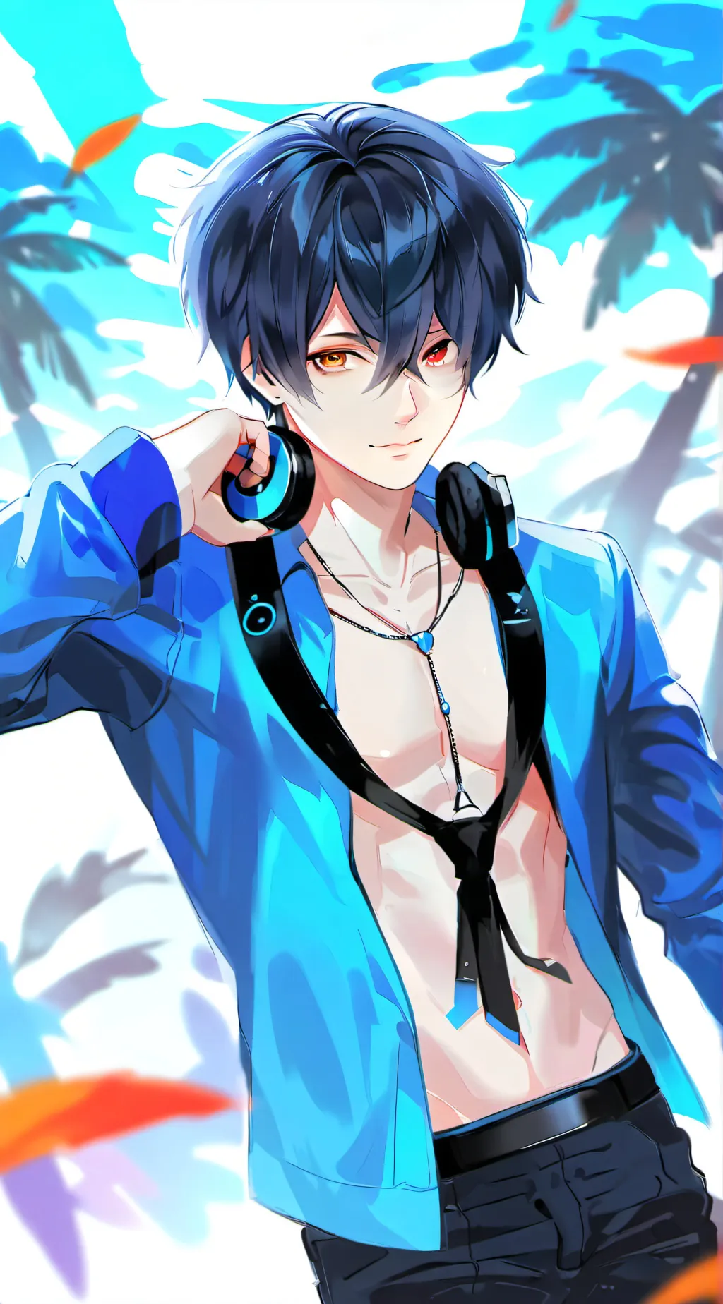 ai character: Zane  background