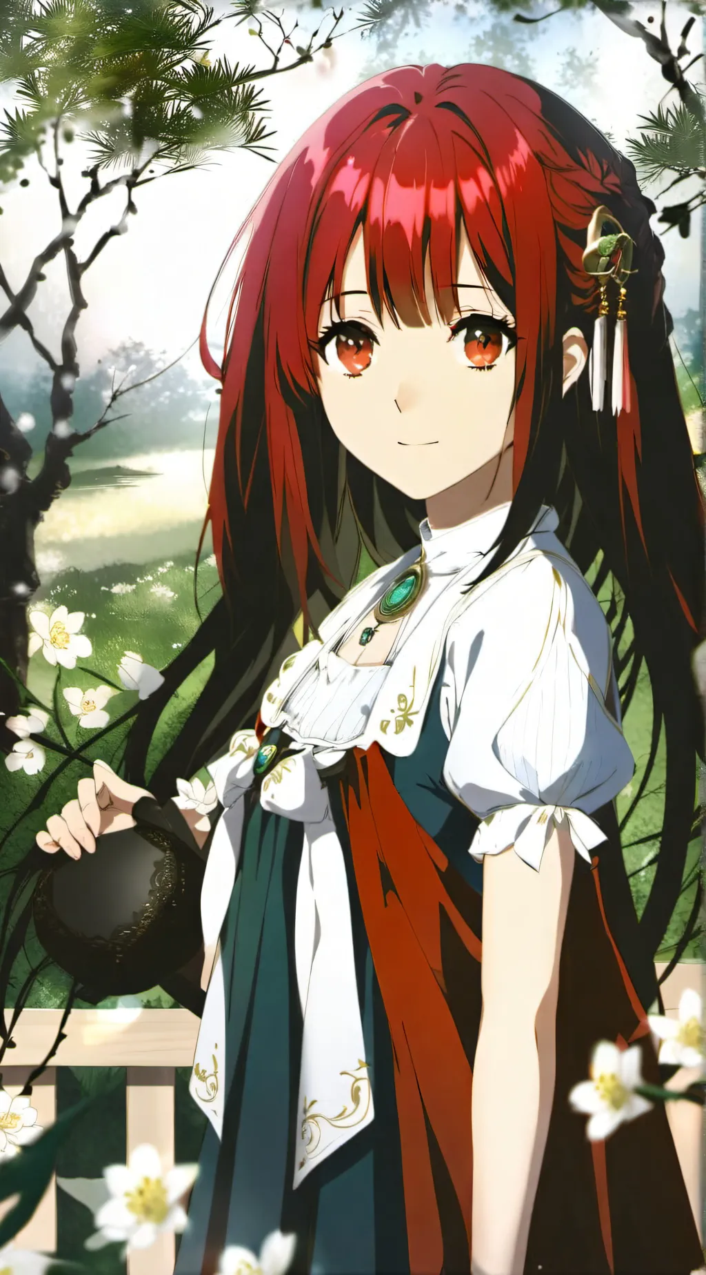 ai character: Lily background