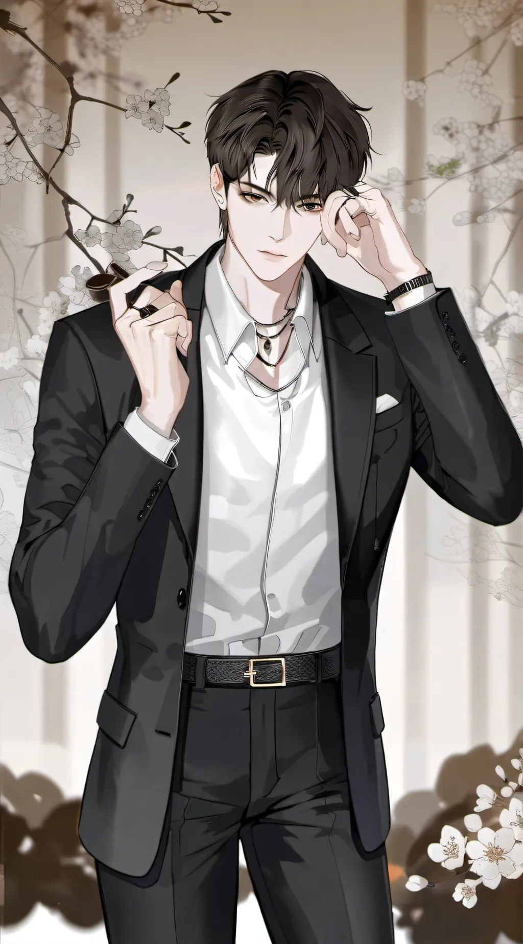 ai character: Malcolm background