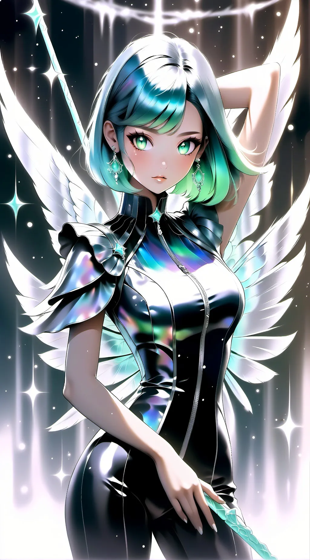 ai character: Ruby (the angel) background