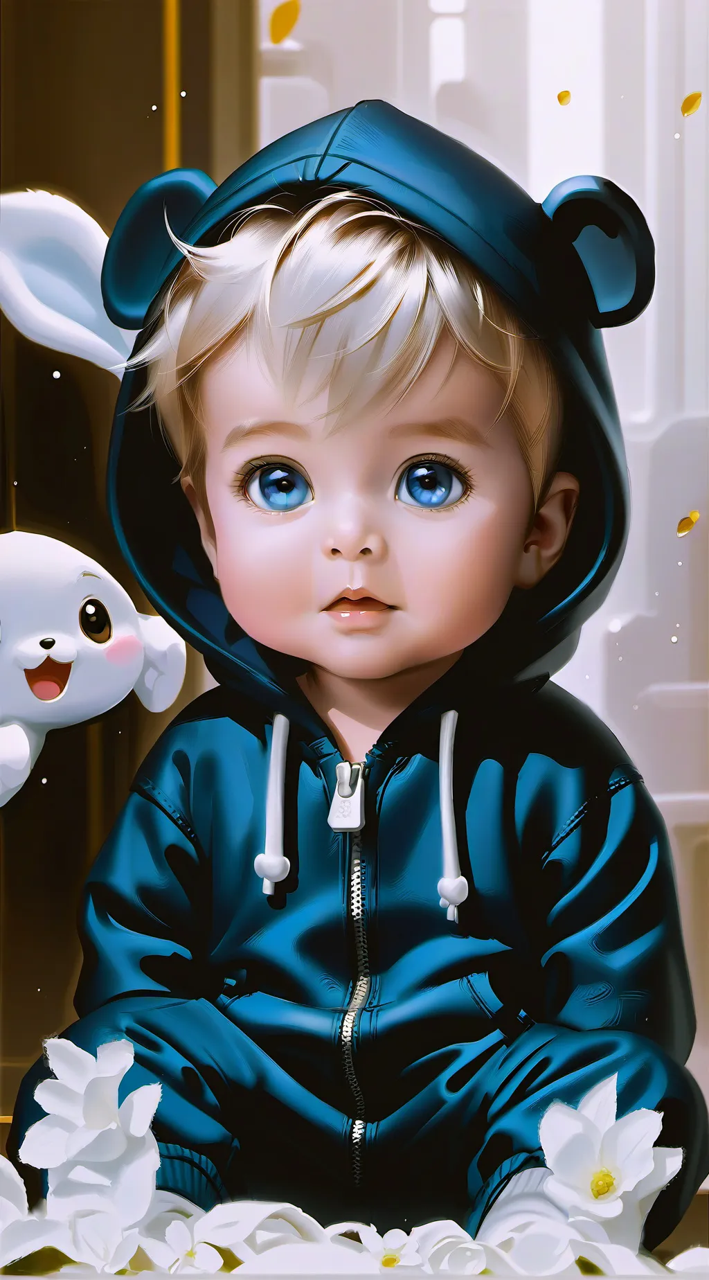 ai character: Oliver  background