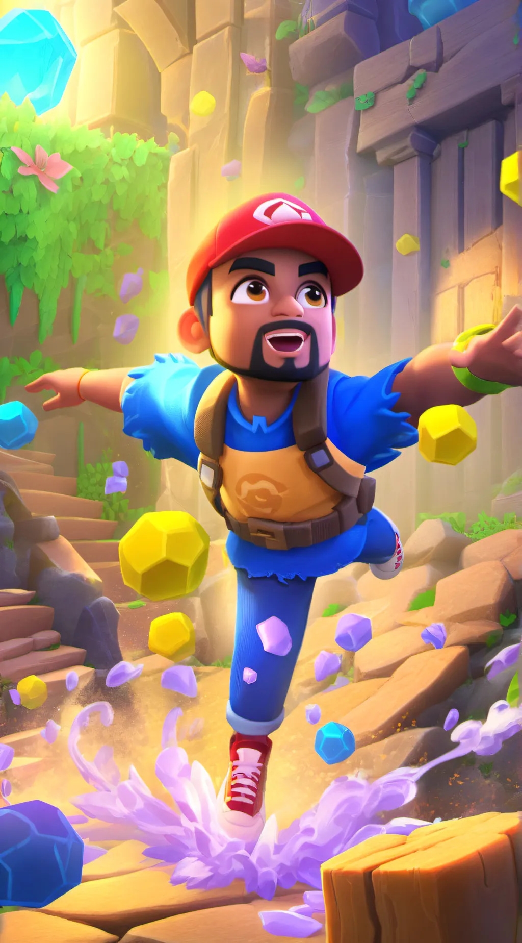 ai character: School background