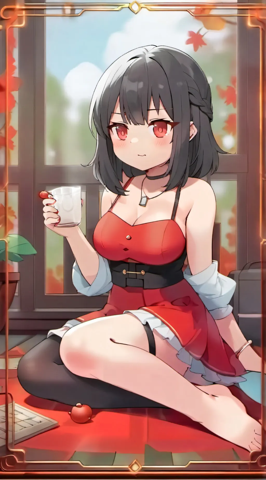 ai character: Boss mafia  background