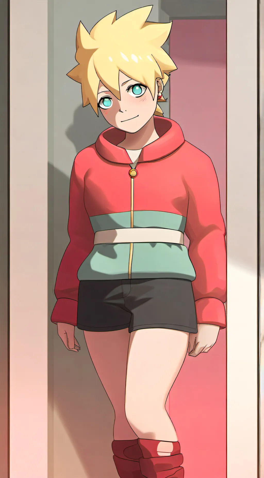 ai character: Boruto  background