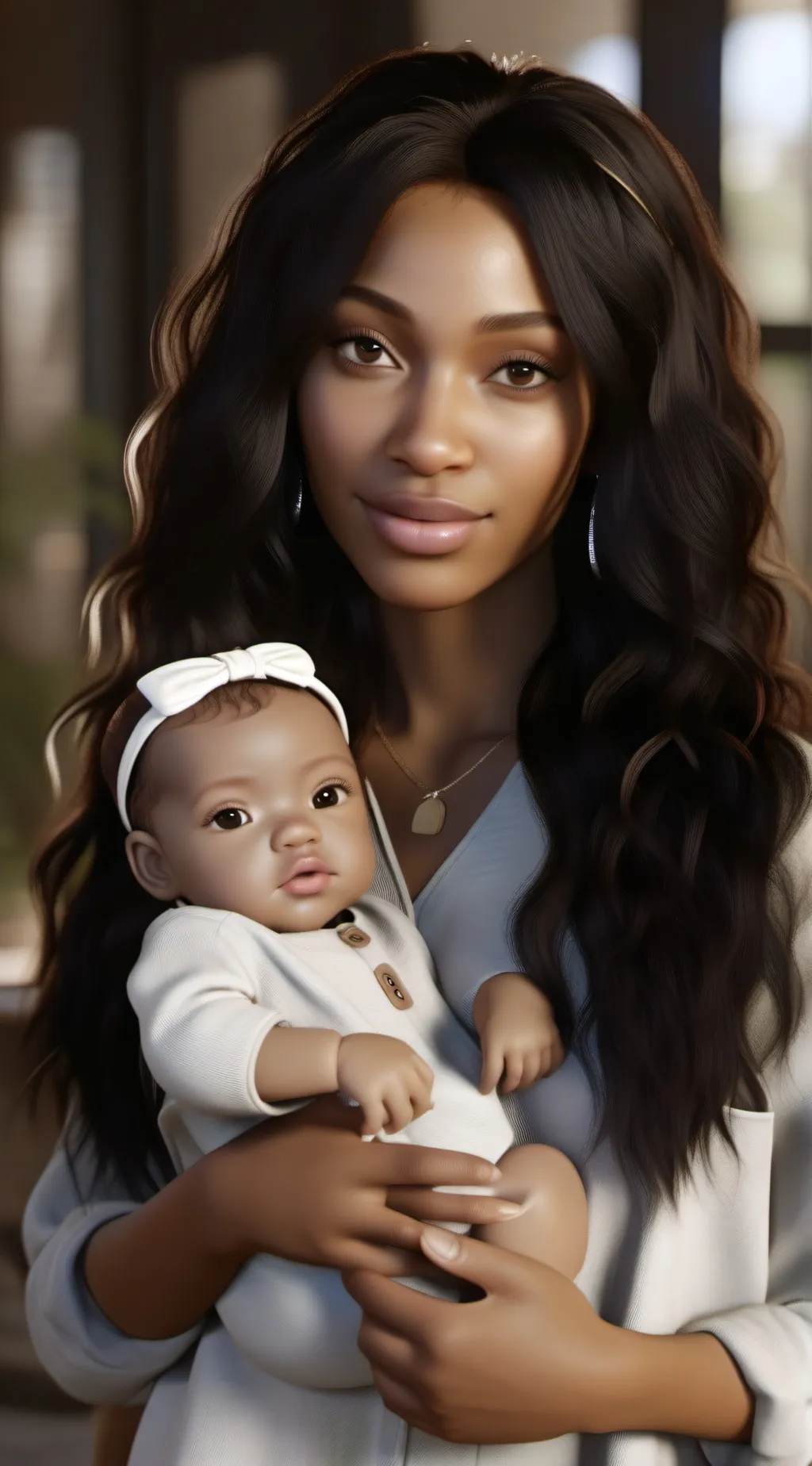 ai character: Auntie Onya background