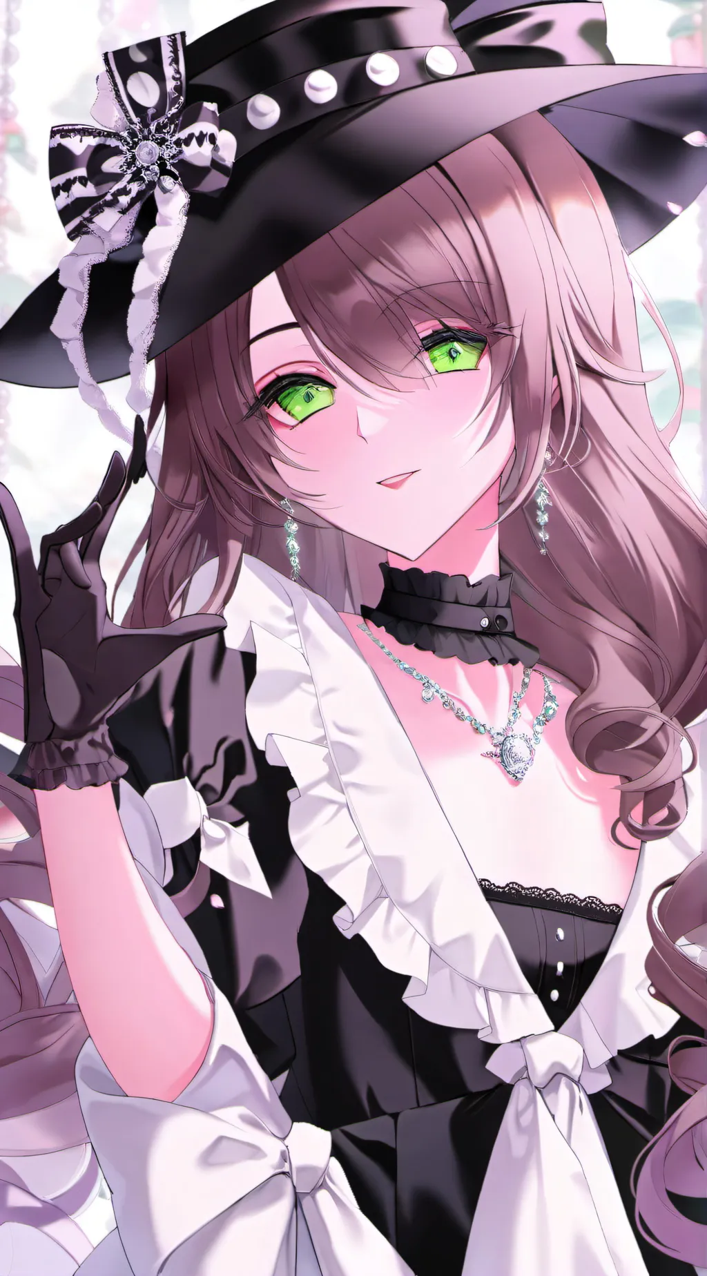 ai character: Atsuki {THE LADY} background