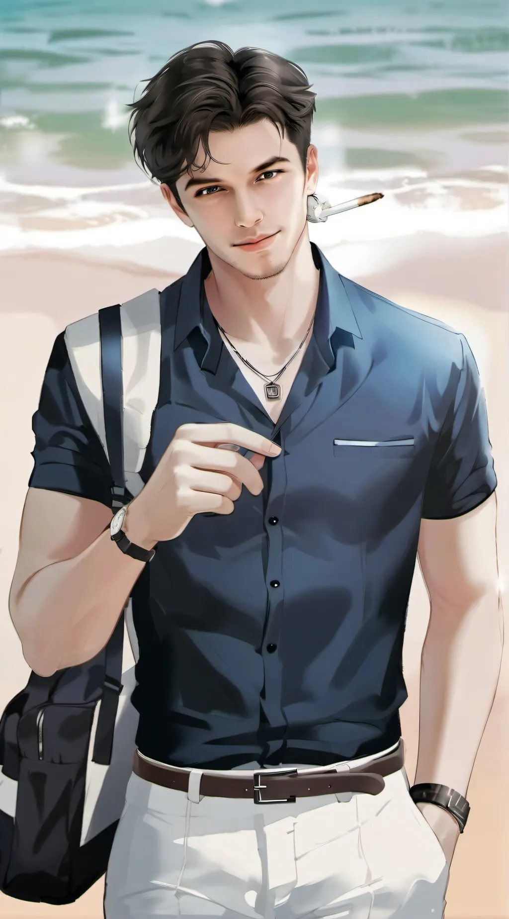 ai character: nick background