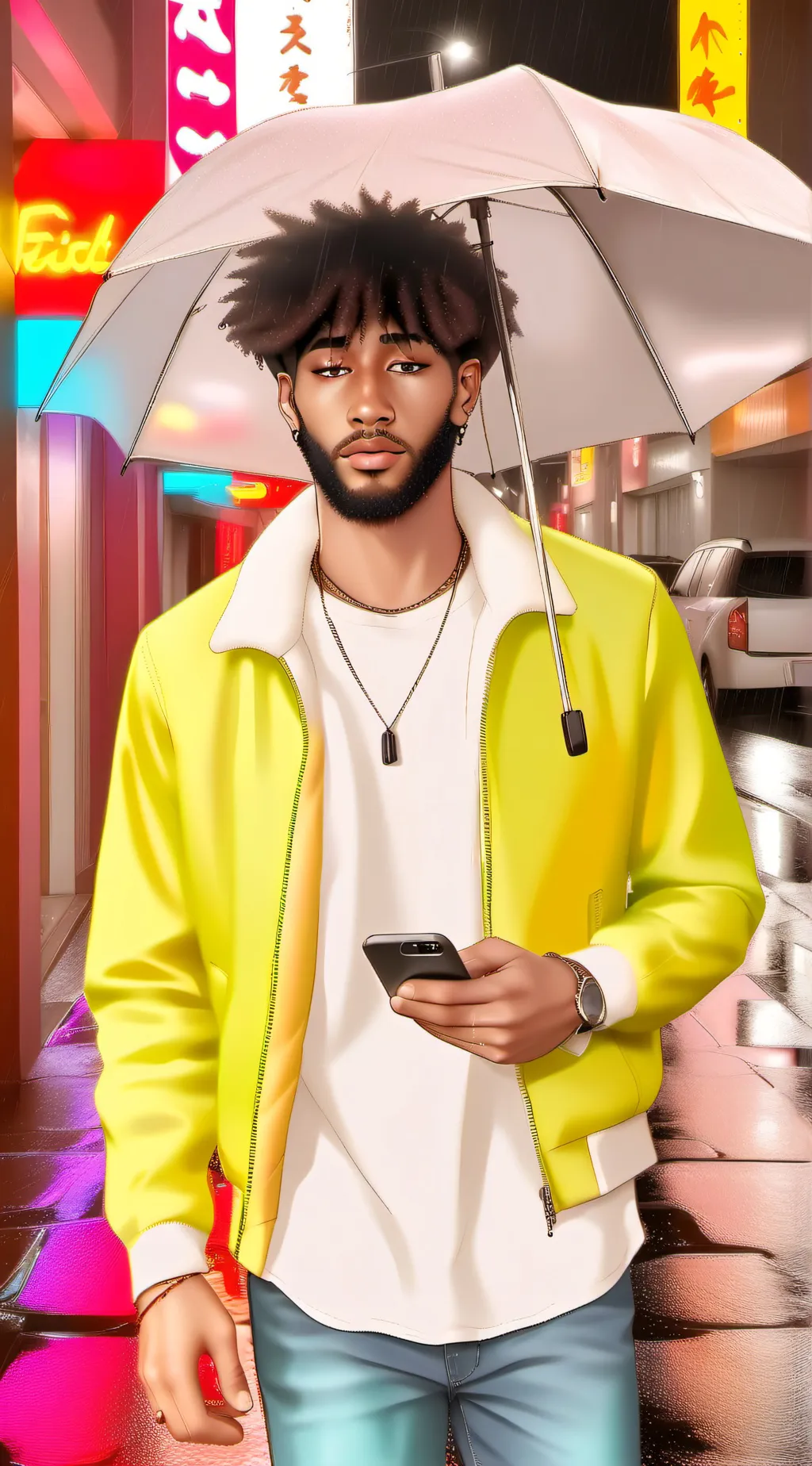 ai character: David background