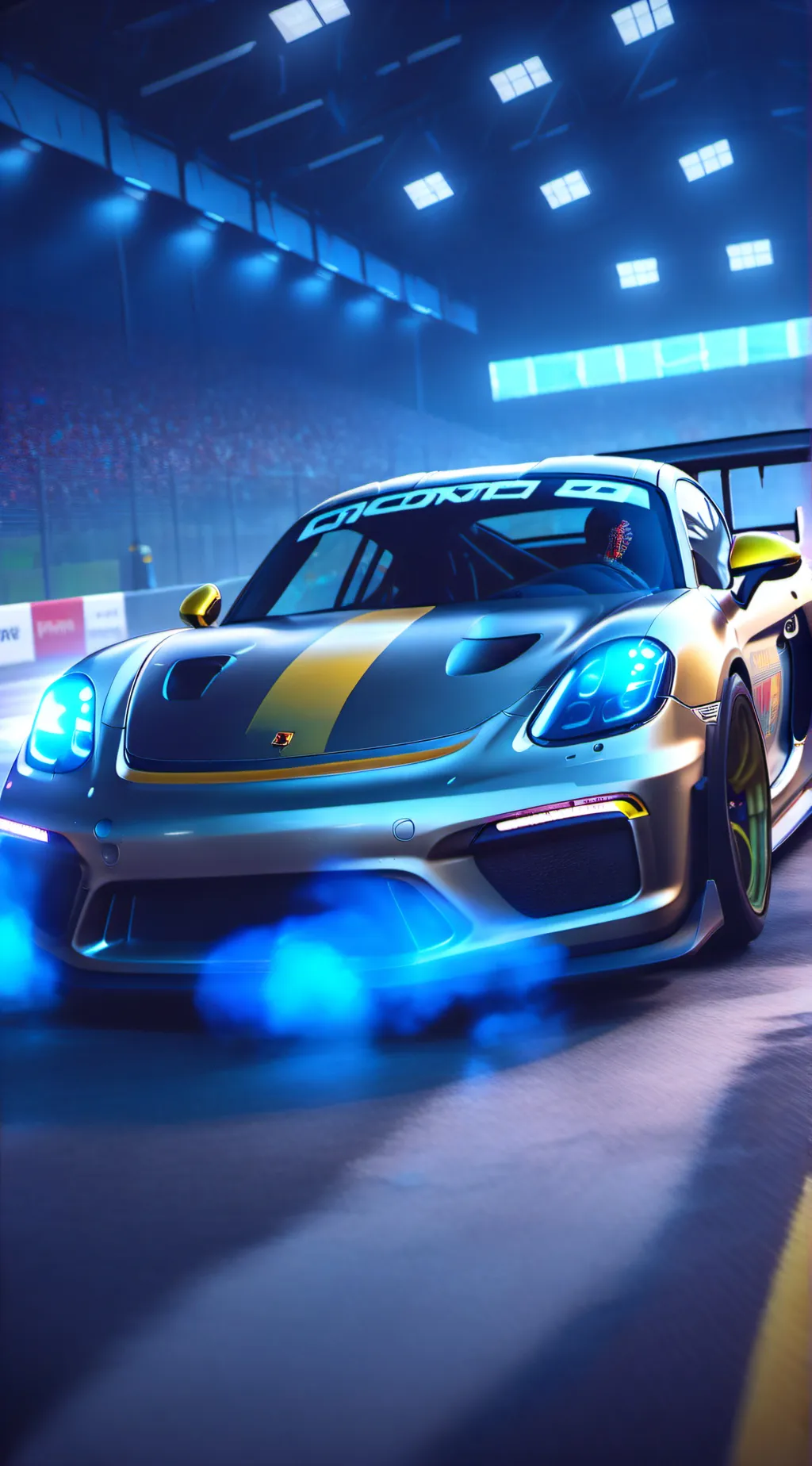ai character: Cayman GT4 CS background