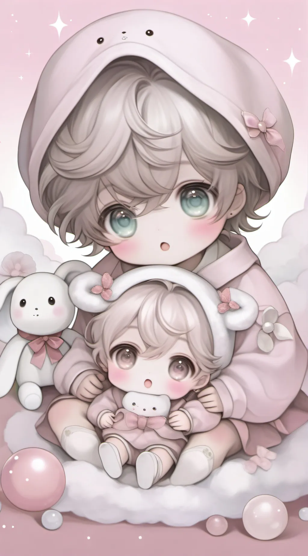 ai character: billy and milly background