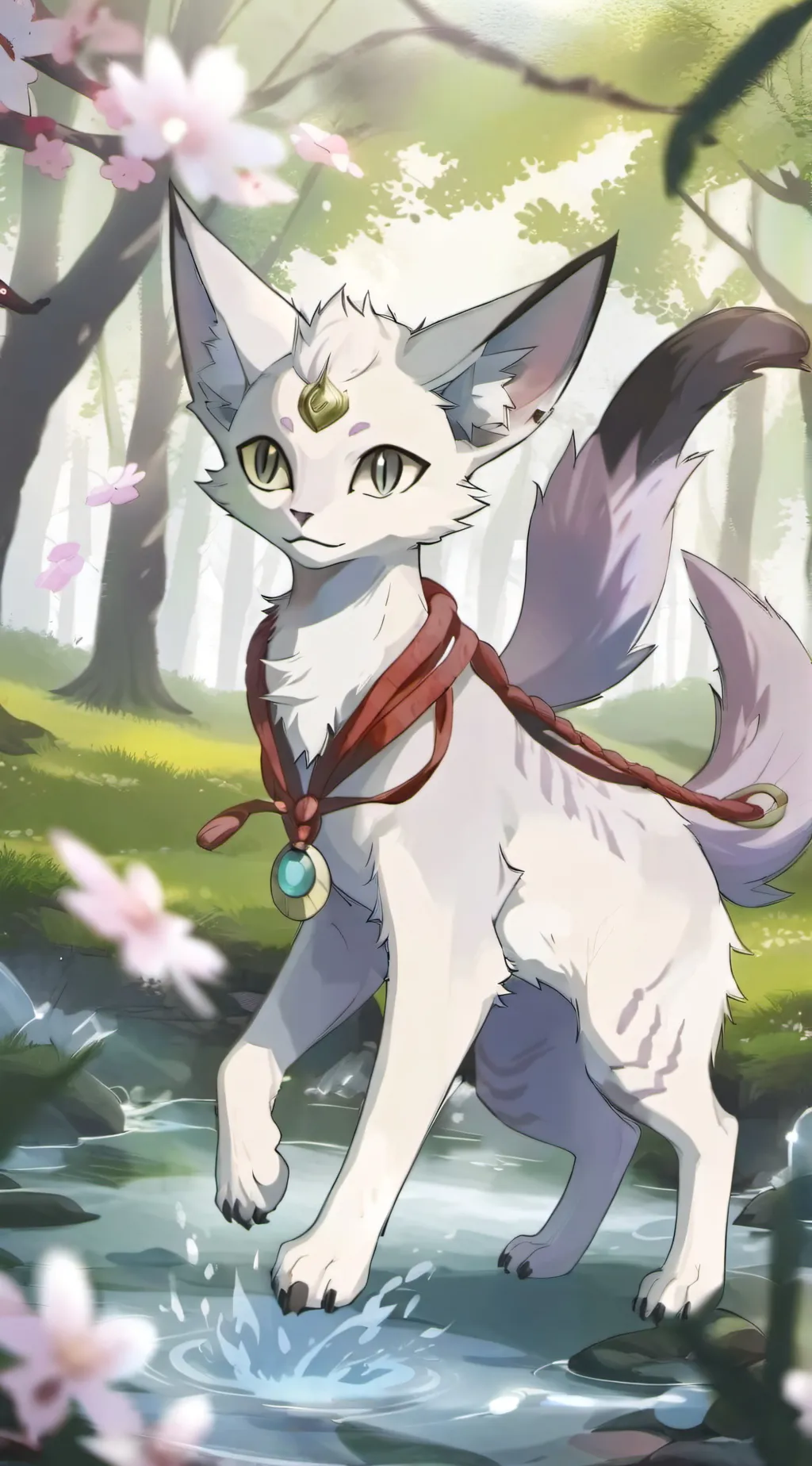 ai character: Espeon background